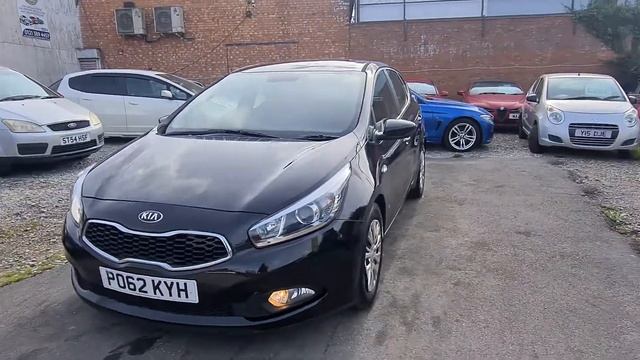 2012 Kia Ceed Diesel Black смотреть онлайн