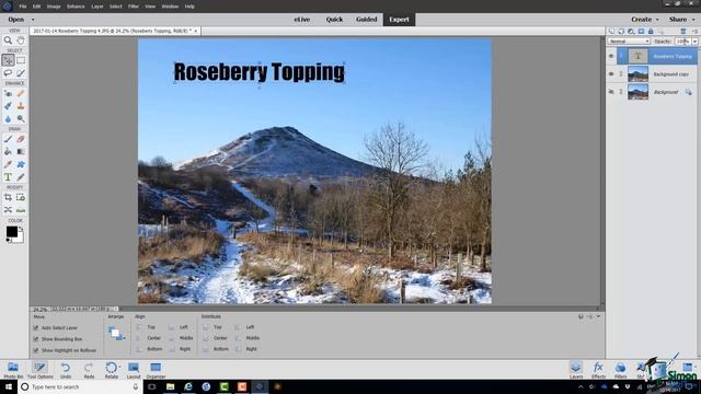 How to Use Layers in Photoshop Elements 2018 - Part 1 смотреть онлайн