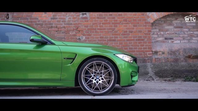 BMW M4 2016 JAVA GREEN M Competition | exhaust PERFORMANCE смотреть онлайн