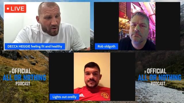 MEMBERS ONLY LIVE CHAT #3 WITH SPECIAL GUEST LIAM O'REILLY | THE OFFICIAL ALL OR NOTHING PODCAST смотреть онлайн