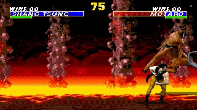 Ultimate Mortal Kombat Trilogy - забавное комбо Shang Tsung'а (SEGA) смотреть онлайн