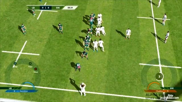 Rugby 18 Gameplay with Detailed Analysis!! (HD) смотреть онлайн