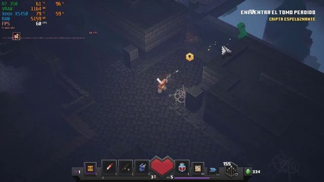 Minecraft dungeons - Xeon X5450 | R7 350 смотреть онлайн