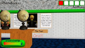ВСТРЕТИЛ THE TEST NULL в БАЛДИ!!! | Baldi's Basics Plus