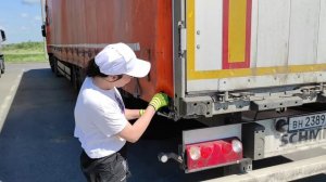 Девушка-стажёр на фуре. ТК Делко. Дальнобой без опыта ? Первый рейс на фуре без опыта!!!