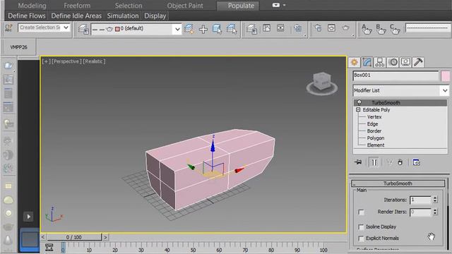 3dmax turbo smooth и группы сглаживания смотреть онлайн