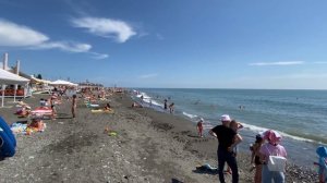 АДЛЕР 2020. Лучший ПЕСЧАНЫЙ ПЛЯЖ Адлера. Отдых в Сочи 2020