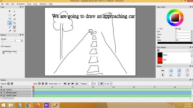 Simple Animation using Pencil2D [In About 3 Minutes] смотреть онлайн