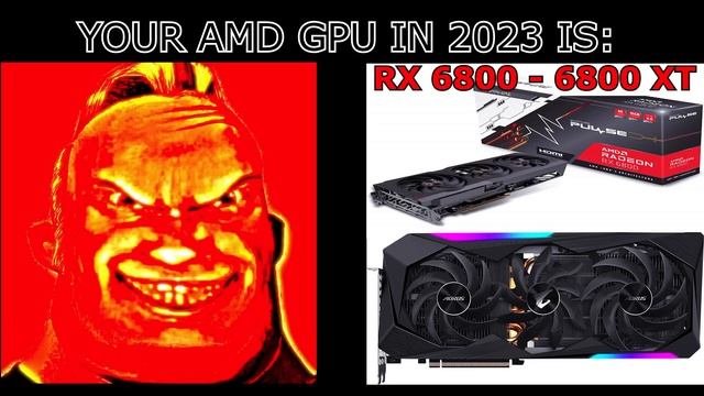 YOUR AMD GPU IN 2023 IS: (Mr. Incredible becoming canny) смотреть онлайн