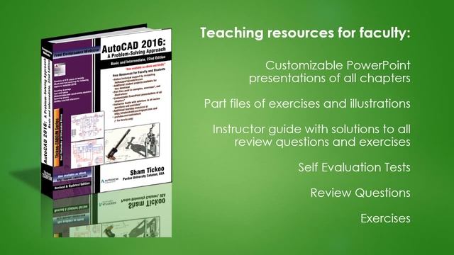 AutoCAD 2016: A Problem-Solving Approach, Basic and Intermediate book by CADCIM Technologies смотреть онлайн