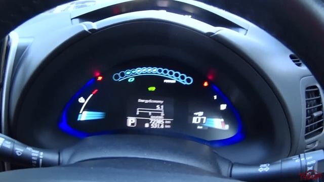 Как влияет размер и вес колес на дальность хода у Nissan Leaf смотреть онлайн