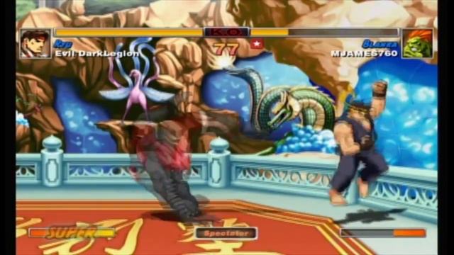 Super Street Fighter II Turbo HD Remix - XBLA - Evil DarkLegion (Ryu) VS. MJAMES760 (Blanka) смотреть онлайн