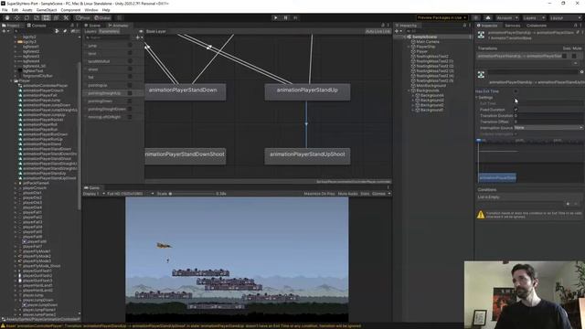 Super Sky Hero Day 4 - Player Animations - Full Game In Unity смотреть онлайн