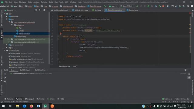 ? Como Implementar Retrofit Instance SINGLETON en ANDROID STUDIO ?? смотреть онлайн