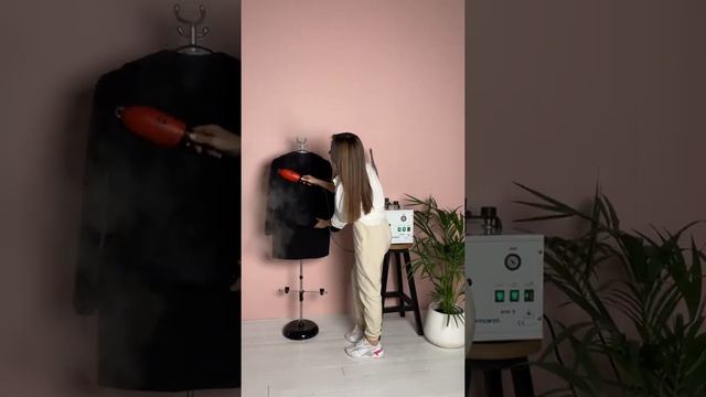 Как отпарить пальто ? Отпариватель-парогенератор со щёткой Rotondi Mini-5 смотреть онлайн