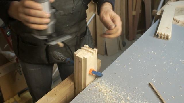 Самое простое приспособление для изготовления ящичных шипов смотреть онлайн