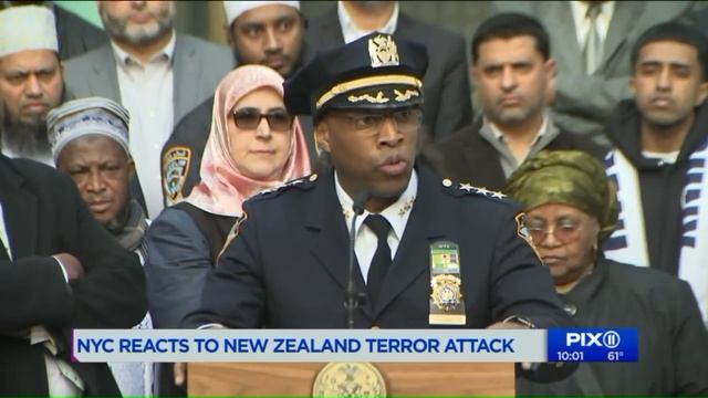 NYC Muslim community, Mayor de Blasio react to New Zealand mosque attacks смотреть онлайн