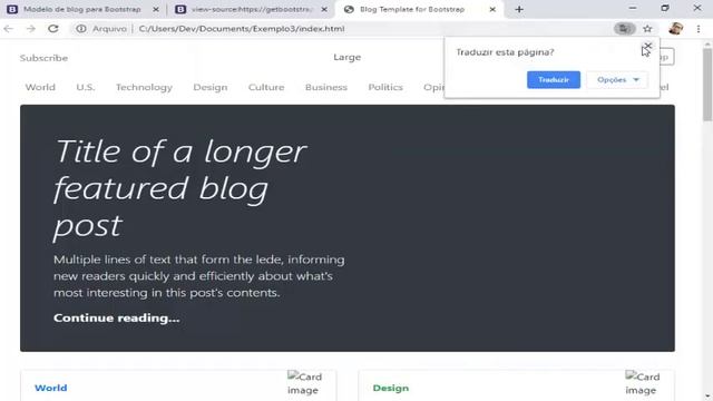 Bootstrap e VS Code -Template inteirinho- Parte3 смотреть онлайн