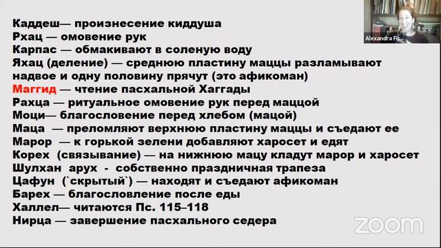 "ПЕСАХ И ПАСХАЛЬНАЯ АГАДА" смотреть онлайн