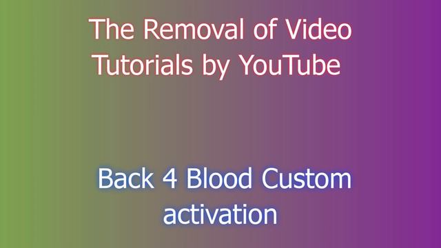 Steps how to Download & Install full version Back 4 Blood смотреть онлайн