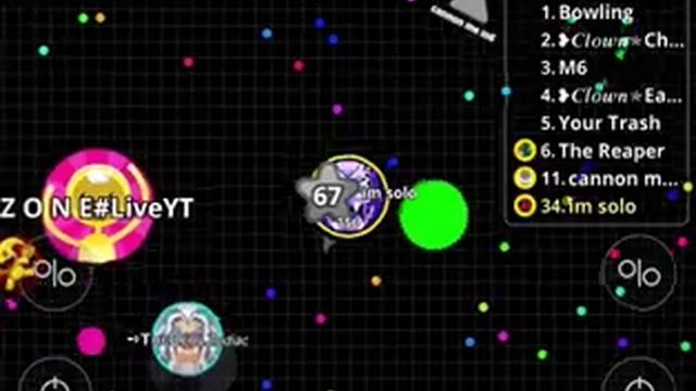 Play Agar.io with me and take over on dns 207.69.188.187 смотреть онлайн