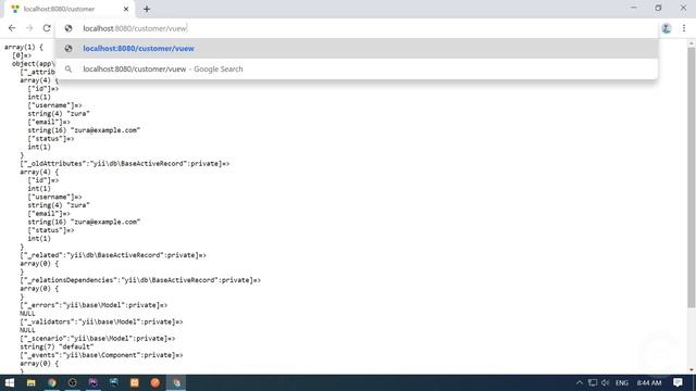 Yii2 Active Record objects | yii2 tutorials смотреть онлайн