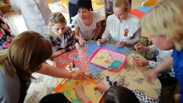 Мастер-класс для педагогов "Эбру" смотреть онлайн