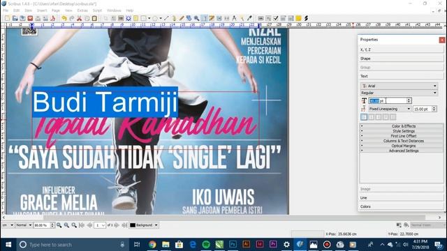 TUTORIAL SCRIBUS - SOAL PART 2 (COVER) смотреть онлайн
