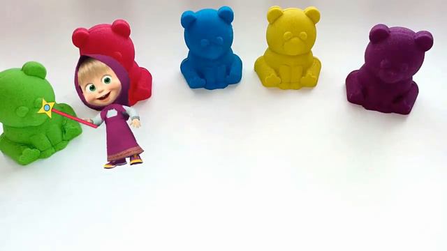 Кинетический песок видео для малышей - Настольные игры для детей - Познавательные мультики (0+) смотреть онлайн