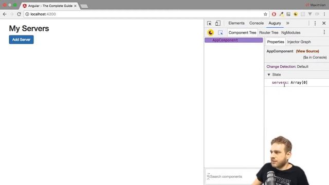 4. Debugging Angular - 3 Using Augury to Dive into Angular Apps смотреть онлайн