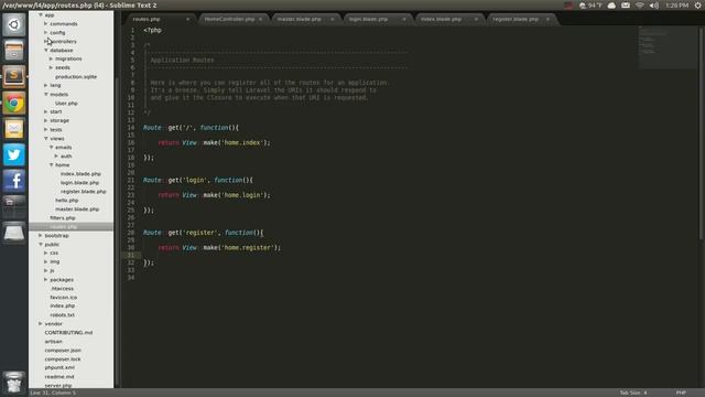 Laravel 4: Login and Registration Part 3 смотреть онлайн