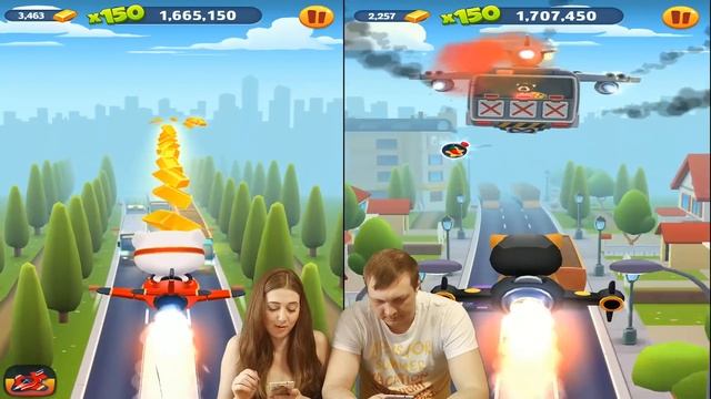 Супергеройский забег в игре Том за золотом! Супер Анджела против супер Джинджера от Каталекс! смотреть онлайн