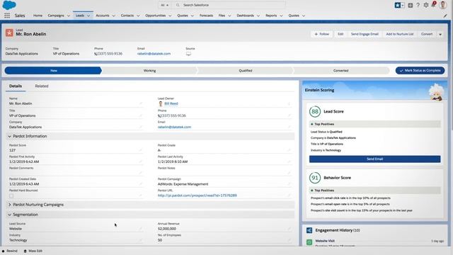 Why Salesforce Pardot is the Leading B2B Marketing Automation Solution | Salesforce Demo смотреть онлайн