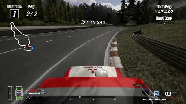 [#1280] Gran Turismo 4 - Mitsubishi PAJERO Rally Raid Car '85 Hybrid PS2 Gameplay HD смотреть онлайн