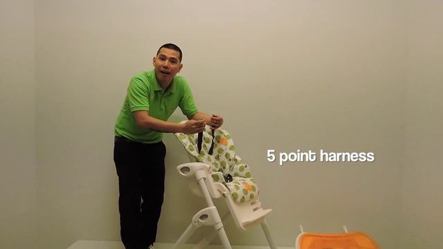 JustKidding Joie Mimzy high chair Instruction Video смотреть онлайн