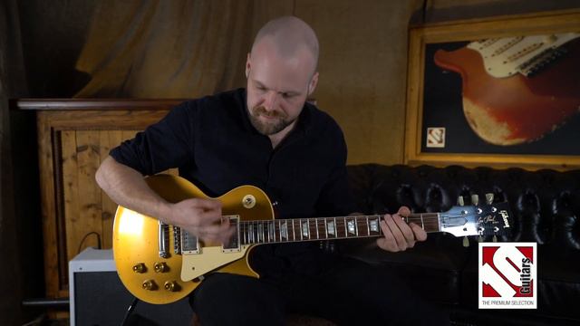 2017 Gibson Les Paul 60th Anniversary '57 Gold Top Heavy Aged смотреть онлайн