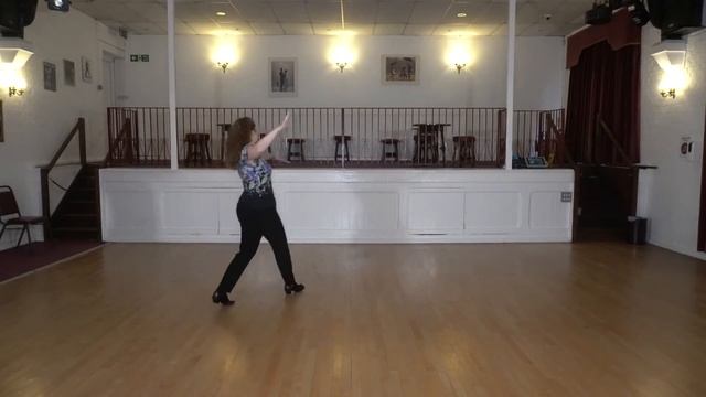TANGO - Practice Routine with Rock Turn смотреть онлайн