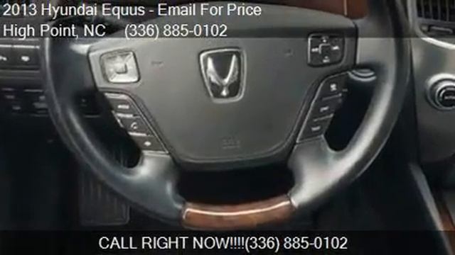 2013 Hyundai Equus Signature 4dr Sedan for sale in High Poin смотреть онлайн