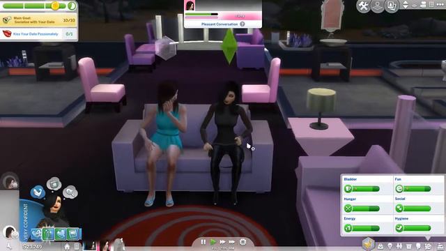 Sims 4 Black Widow Ep 3-The First Date смотреть онлайн