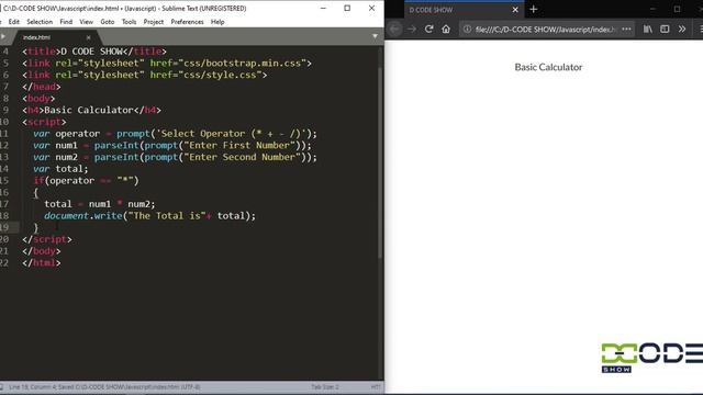 Calculator in JavaScript | How to Create a Calculator in JavaScript смотреть онлайн