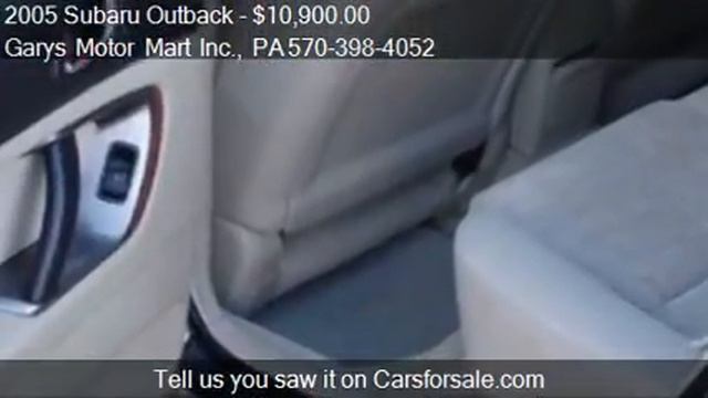 2005 Subaru Outback 2.5i Wagon - for sale in Jersey Shore, P смотреть онлайн