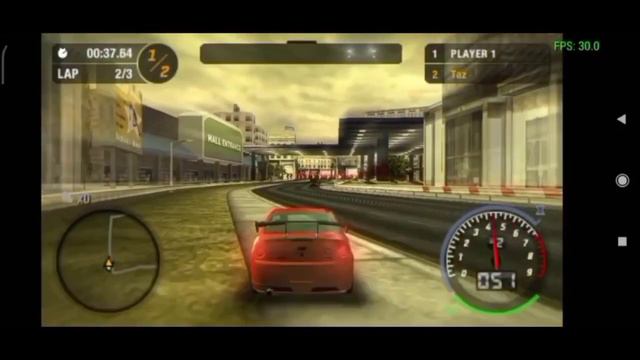 NEED FOR SPEED MOST WANTED// VS TAZ//PPSSPP//REDMI 9. смотреть онлайн