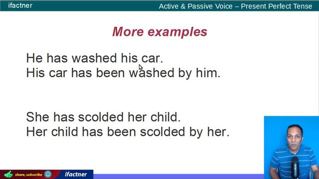 Active Passive in English | How to change Active to Passive voice for Present Perfect Tense смотреть онлайн