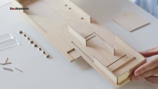 Mies van der Rohe Barcelona Pavilion model by beamalevich смотреть онлайн