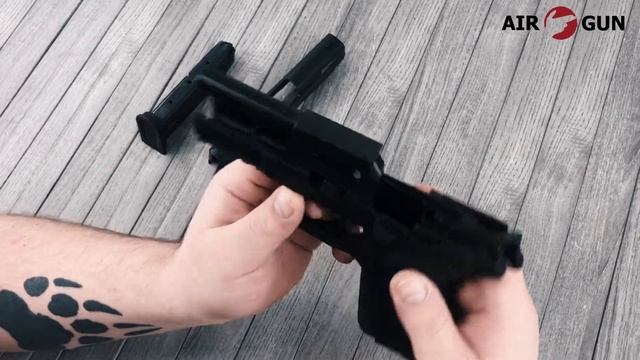 Cписанный охолощенный пистолет S2022 RETAY Sig Sauer смотреть онлайн