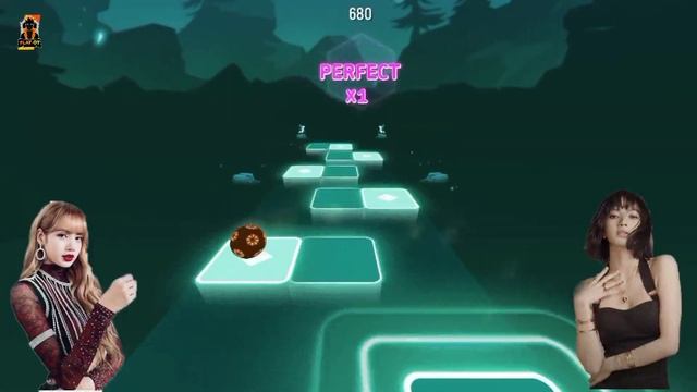 LISA - 'MONEY' Tiles Hop EDM RUSH Gameplay \\ Drop Some Money
