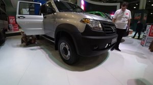 УАЗ ПРОФИ полный привод 4wd на выставке КомТранс 2017 обзор  | Купить Уаз PROFI в кредит или лизинг