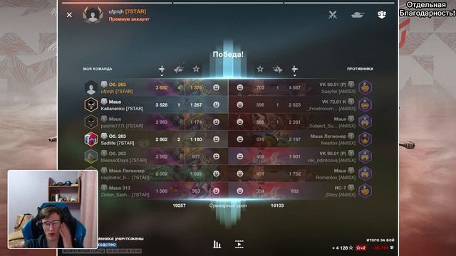 Команда 7STAR в турнире «Лига Блиц Поинт Сезон 2» | (День 1) | (18+) | Tanks Blitz