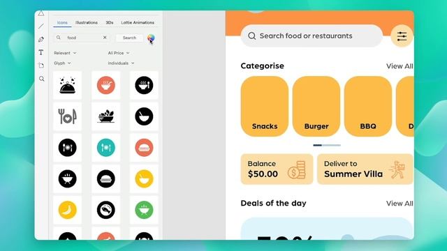 IconScout plugin for Adobe XD | Add icons, illustrations, 3D & Lottie animation to your projects смотреть онлайн
