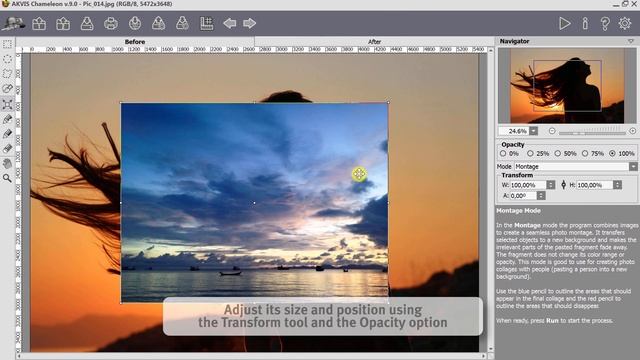 AKVIS Chameleon: Photo Collages Made Easy! Multi Exposure Effect смотреть онлайн